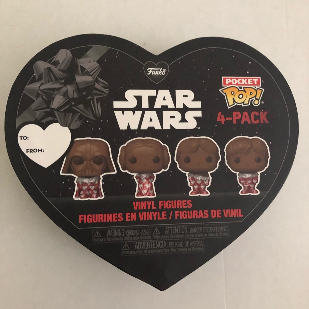 Star Wars FUNKO Pocket POP Star Wars Valentines Day POP Heart Box